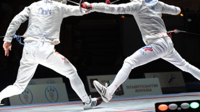 Chinese upset Russian fencing team at Moscow Sabre event