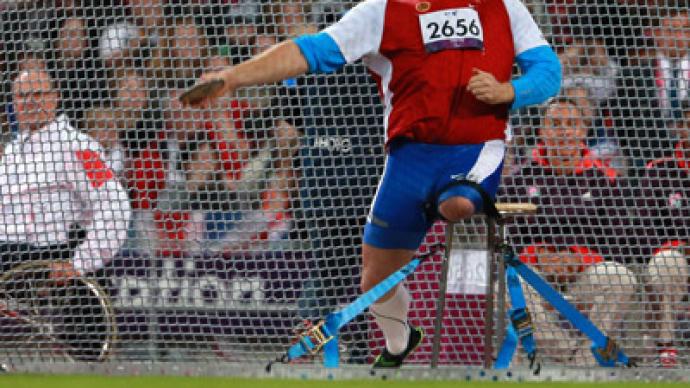 Discus thrower earns fifth gold for Russia at London Paralympics