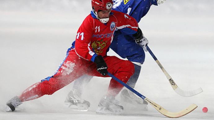 Finns stun Russia at Bandy World Champs