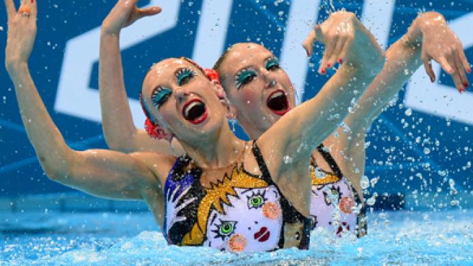 Sync swimmers Ishchenko and Romashina prove Olympic class