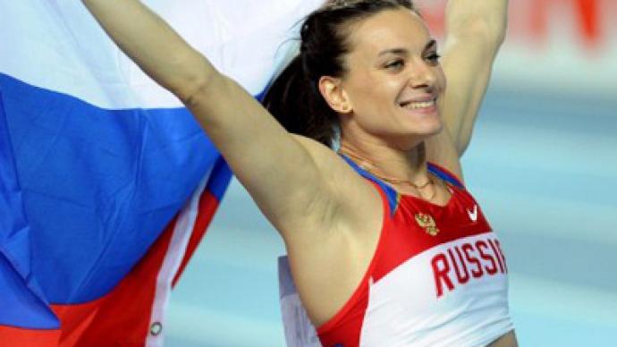 Isinbayeva wins Russia’s only gold at world indoors