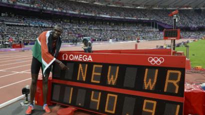 Kirdyapkin walks to Olympic record