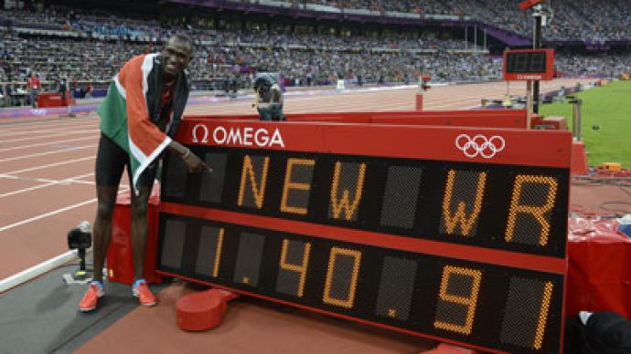 Historic night in Olympic arena as Bolt seals double-double and Rudisha sets world record