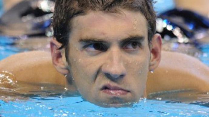 Phelps ‘having fun’ in Moscow