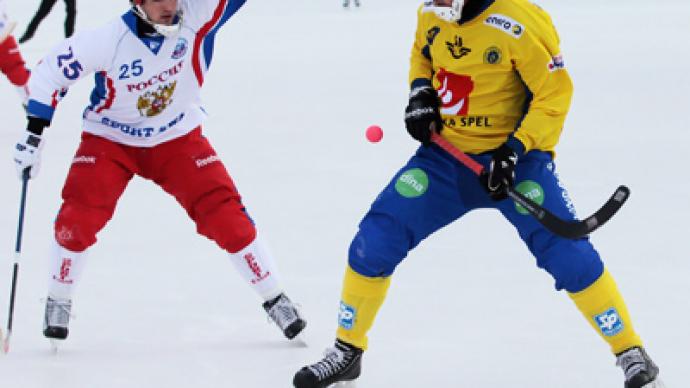 Russia beat Sweden to make Bandy Worlds finals