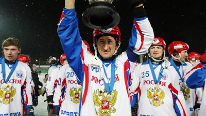 Russia claim Bandy Worlds 