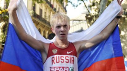 Russian walkers storm podium at athletics Euros
