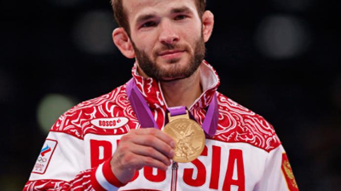 Russian wrestlers continue hunt for Olympic gold