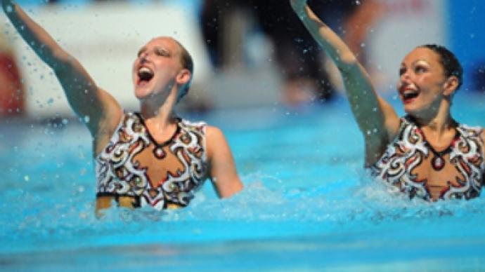 Russian synchro duo grabs World Aquatic Championship