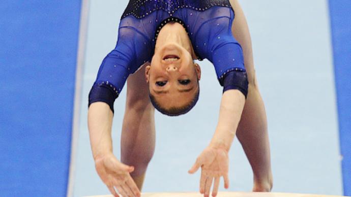 Russia’s top gymnast back in action ahead of London Olympics