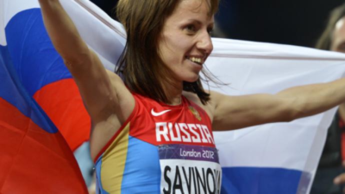 Russia finish athletic program with two golds 