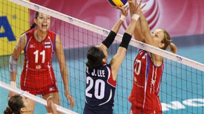 Russia finish FIVB World GP preliminaries in third place