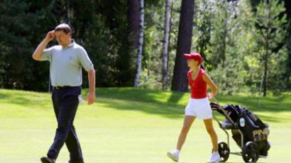 Youngsters tee up for Olympic course