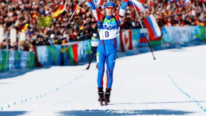 Ustyugov breaks Russian biathletes’ misfortune in Vancouver