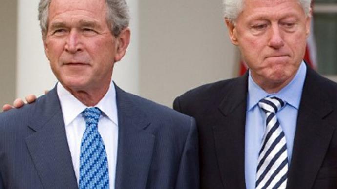 Clinton and Bush next targets for Occupy protesters