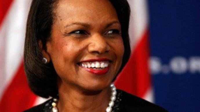 Condoleezza Rice + Big Oil = Democracy promotion?