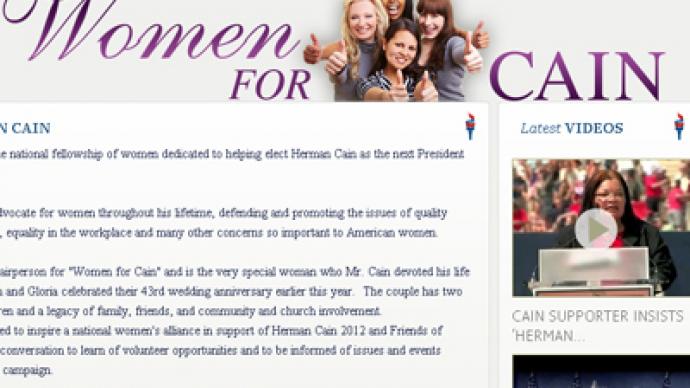 Bizarre 'Women for Herman Cain' campaign