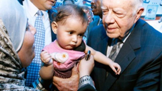 Jimmy Carter says Russian Israelis want peace