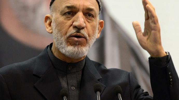 Karzai blames the US for Afghan corruption