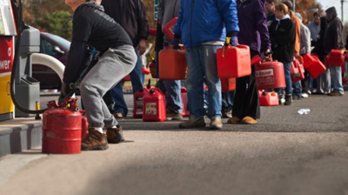 Fuel shortage after Sandy spawns gasoline black market