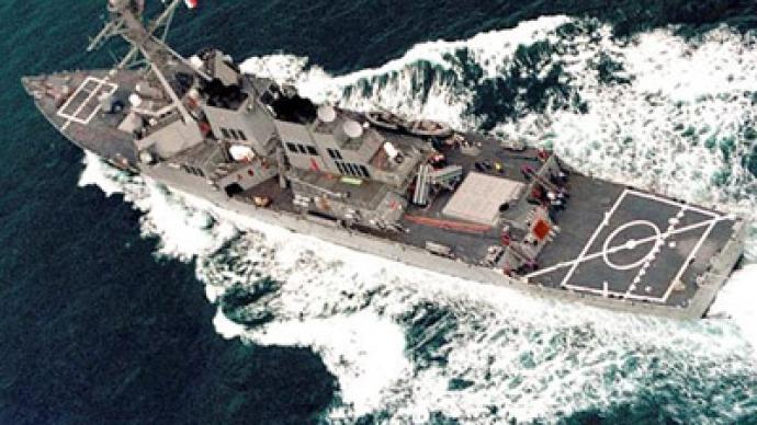 US Navy sends warships to North Korean shores