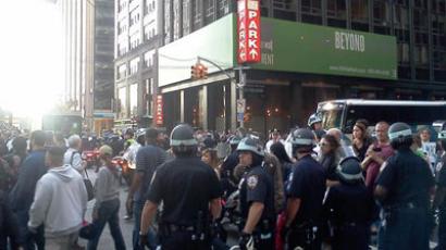 Police claim to arrest Occupy activists with cache of weapons