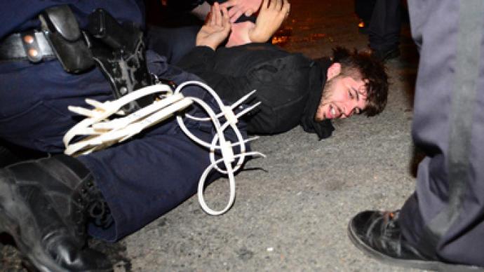 Violent arrests reported in NYC Quebec solidarity march