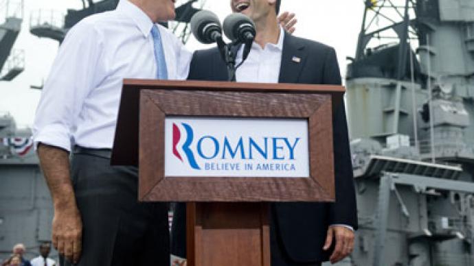 ­A selfless man? Romney introduces veep Ryan as 'next US president'