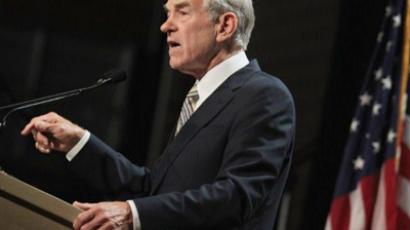 Latest poll puts Ron Paul in first-place tie