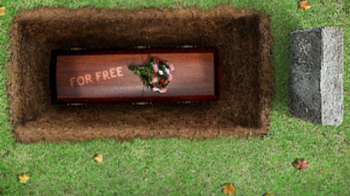 Special offer! Free burial for drunk drivers