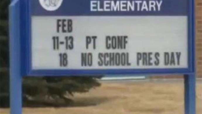 Second grader suspended from school for 'saving the world'
