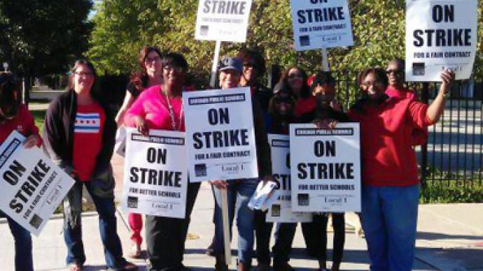 Unwelcome recess: Thousands strong teachers strike engulfs Chicago