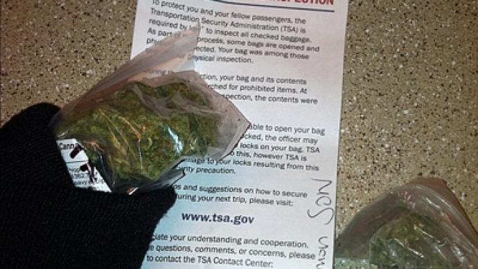TSA lets rapper keep his weed