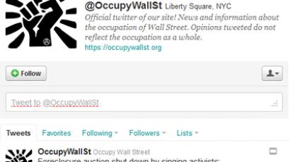 Twitter sticks together with OWS protesters