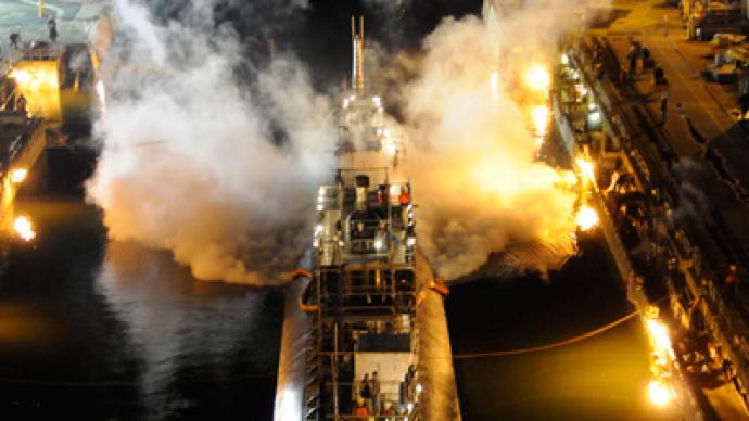 US nuclear sub ablaze in Portsmouth shipyard