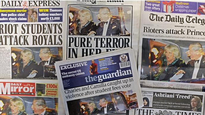'Press bosses want profit, trust in British media to keep falling'