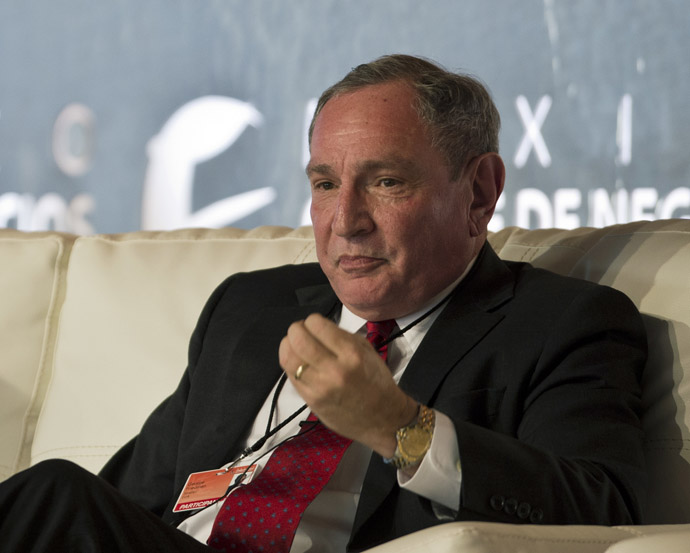 Stratfor Global Intelligence CEO George Friedman (AFP Photo/Ronaldo Schemidt)