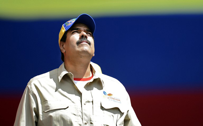 Venezuelan Vice-President Nicolas Maduro. (AFP Photo / Juan Barreto)
