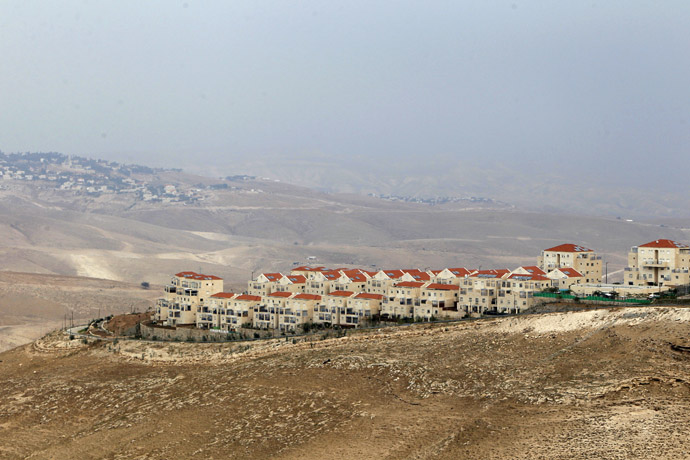 A view shows the West Bank Jewish settlement of Maale Adumim near Jerusalem (Reuters/Ammar Awad)