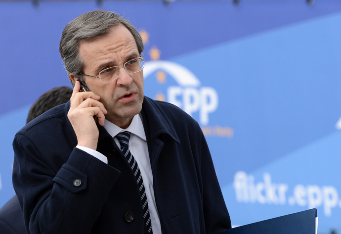 Antonis Samaras (Reuters / Laurent Dubrule) 