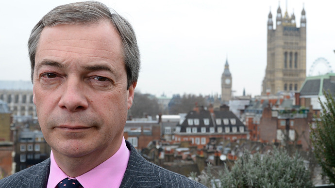 ‘Euro is a house of cards waiting to topple’- Nigel Farage