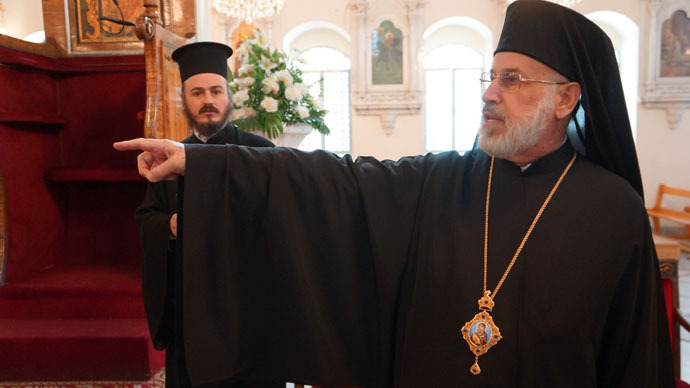 Outsiders are killing Syrian People, destroying Churches and mosques - Christian Bishop