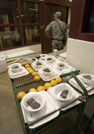 The US Naval Base, in Guantanamo Bay, Cuba. (AFP Photo / Paul J. Richards)