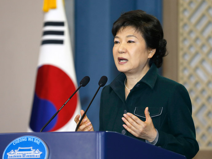  South Korea's President Park Geun-Hye (AFP Photo)