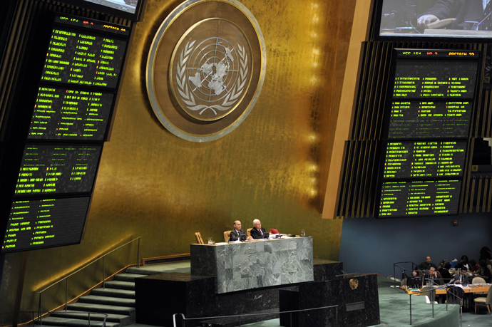 United Nations General Assembly (AFP Photo / Timothy A. Clary) 