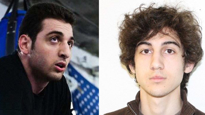 The Tsarnaev brothers (Johannes Hirn/AFP/FBI)