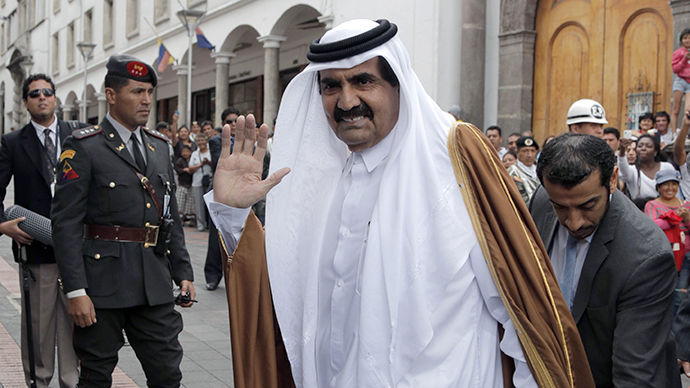 Prince Khalifa al-Thani. (AFP Photo / Pablo Cozzaglio)