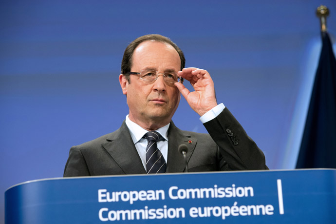 France's President Francois Hollande (AFP Photo)