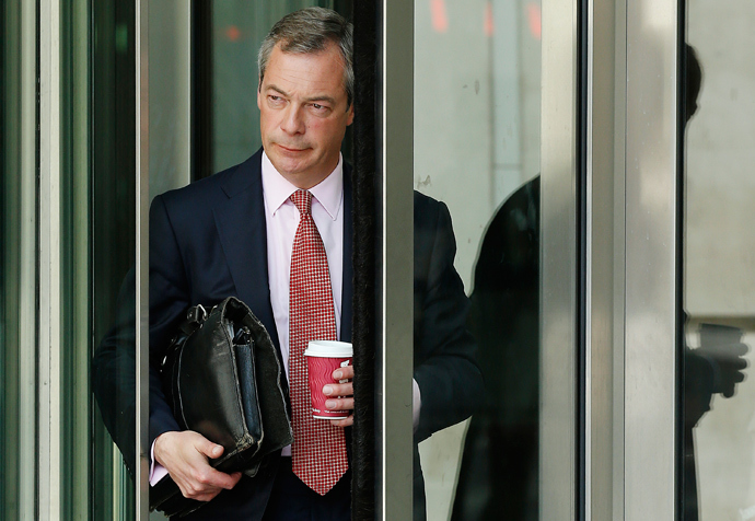 Nigel Farage (Reuters / Olivia Harris)