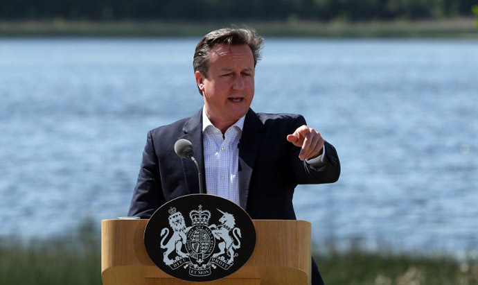 British Prime Minister David Cameron (AFP Photo / Matt Cardy)